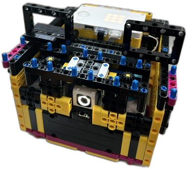 Our robot — the machine every program in this book drives